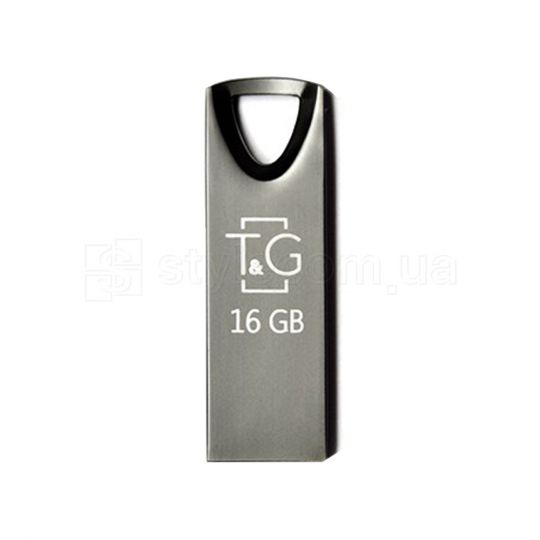 Флеш-пам'ять USB T&G 117 Metal Series 16GB black (TG117BK-16G)
