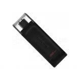 Флеш-пам'ять USB3.2 Kingston DataTraveler 70 32GB Type-C Black (DT70/32GB) - купити за 181.44 грн у Києві, Україні