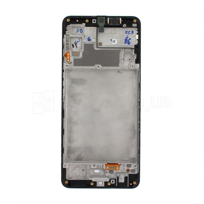 Дисплей (LCD) для Samsung Galaxy M22/M225 (2021), F22/E225F (2021) з тачскріном та рамкою black Service Original (PN:GH82-26153A)