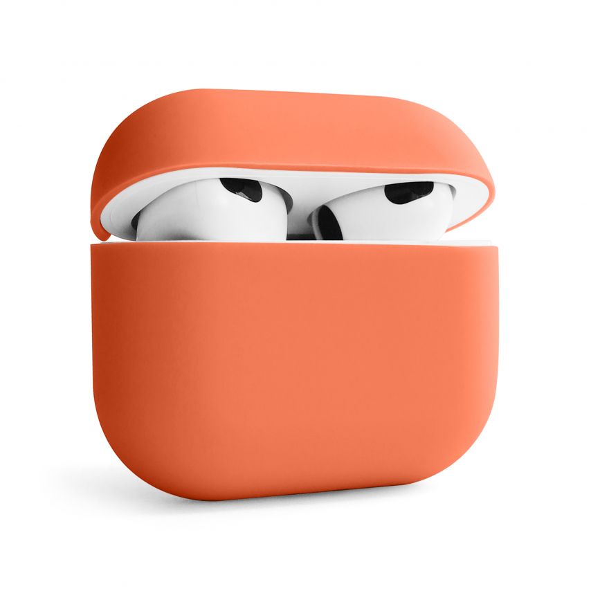 Чехол для AirPods 3 Slim papaya (04)