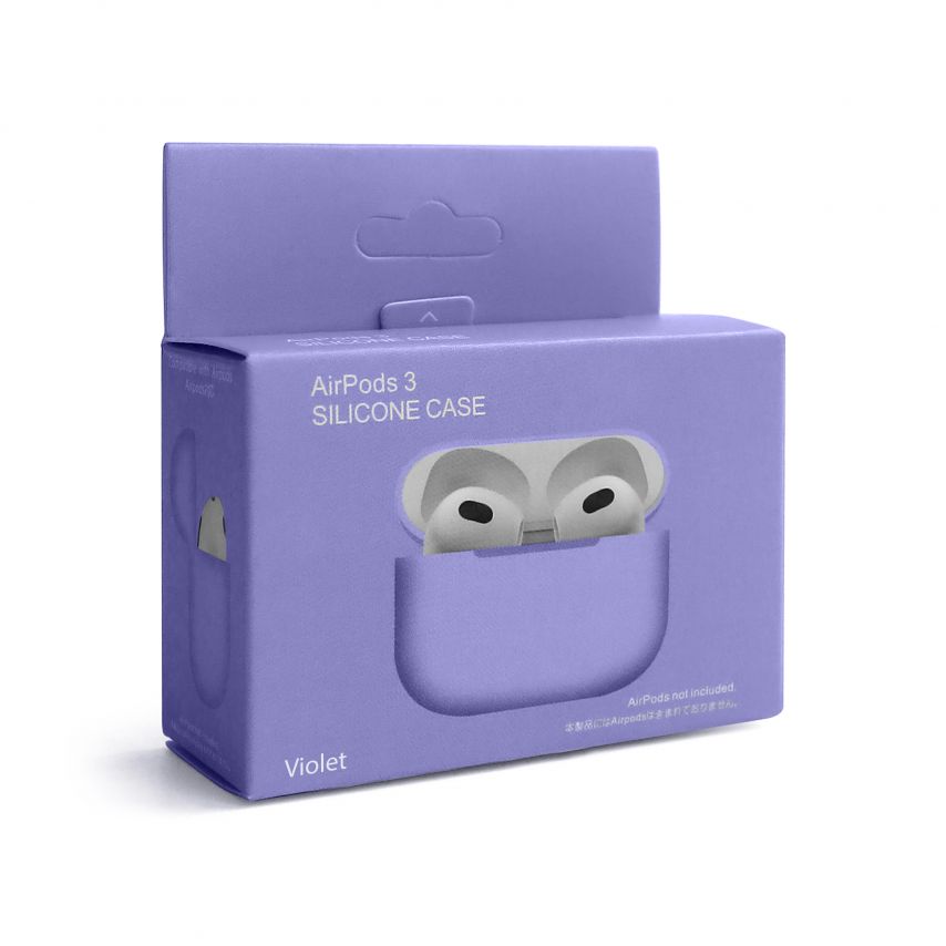 Чехол для AirPods 3 Slim purple (07)