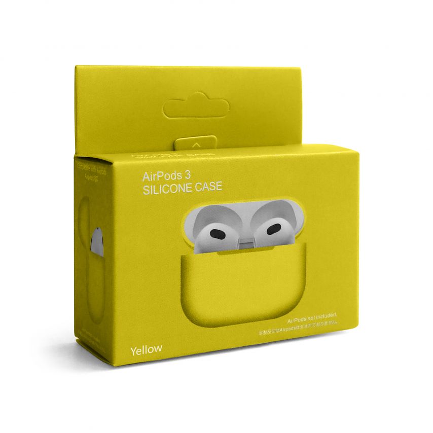 Чохол для AirPods 3 Slim yellow (14)