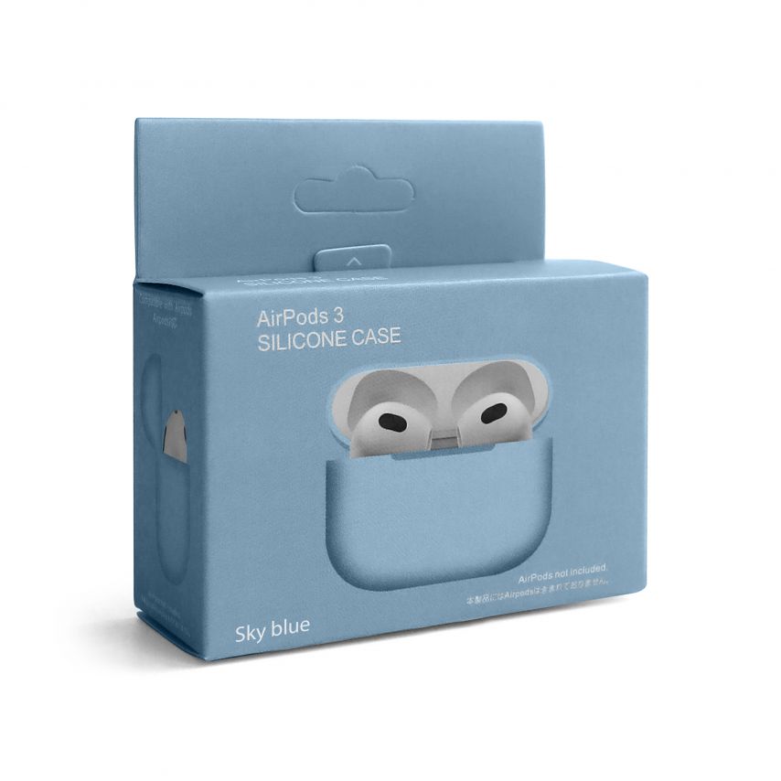 Чохол для AirPods 3 Slim sky blue (16)