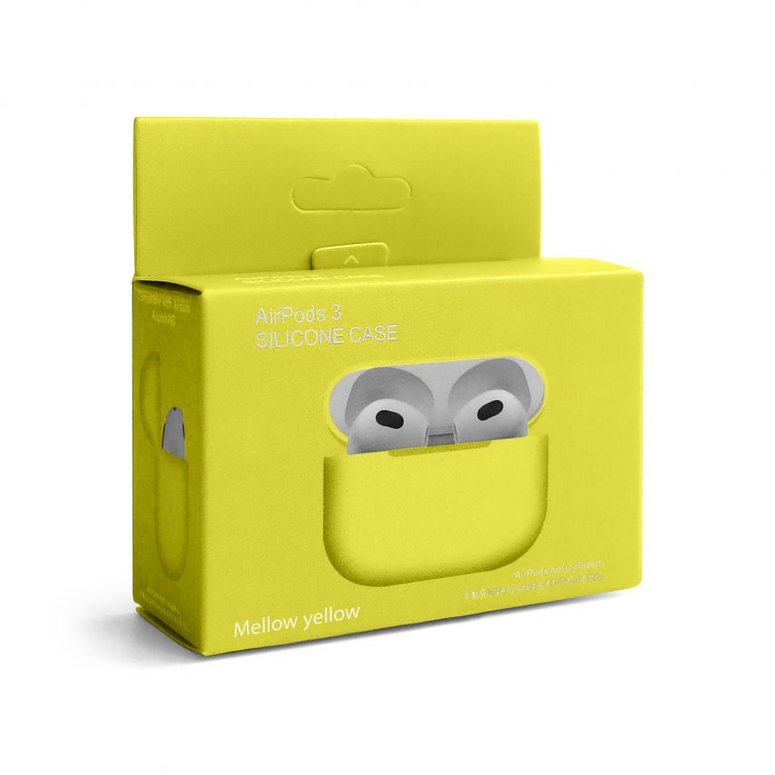 Чехол для AirPods 3 Slim mellow yellow (15)