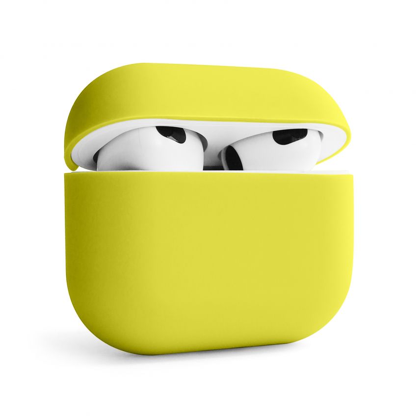 Чехол для AirPods 3 Slim mellow yellow (15)