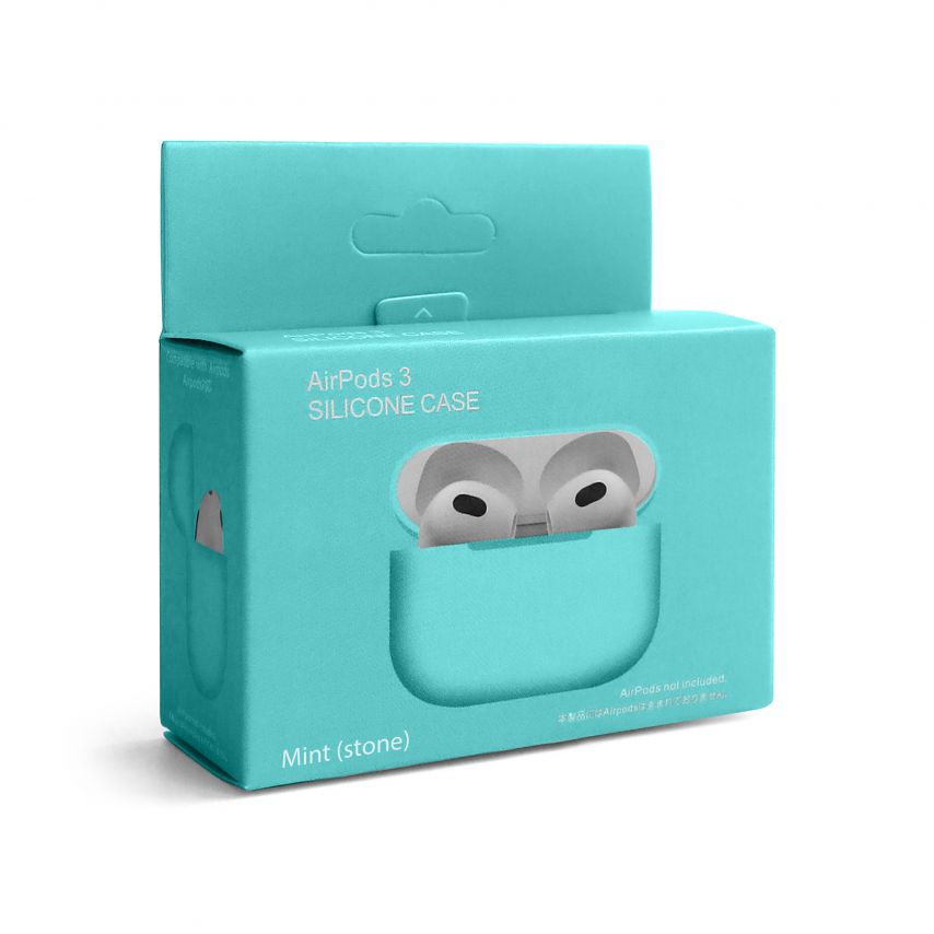 Чохол для AirPods 3 Slim mint (stone) (17)