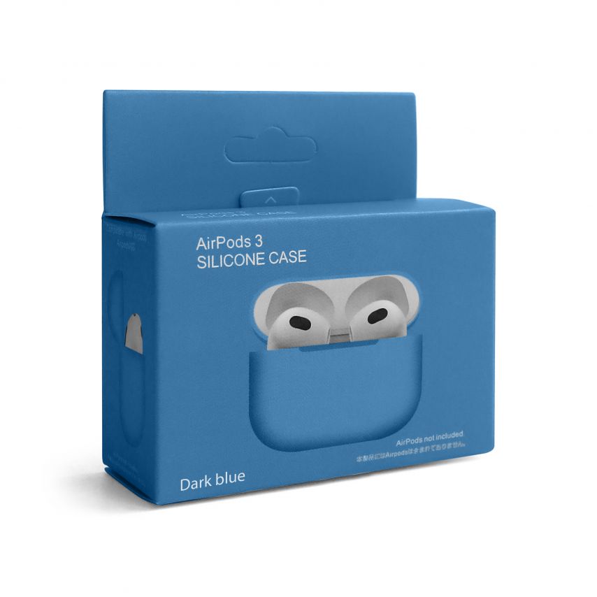 Чохол для AirPods 3 Slim dark blue (19)