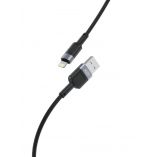 Кабель USB XO NB198 Lightning Quick Charge 2.4A black - купить за 186.30 грн в Киеве, Украине