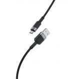 Кабель USB XO NB198 Micro Quick Charge 2.4A black - купить за 149.37 грн в Киеве, Украине