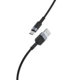 Кабель USB XO NB198 Type-C Quick Charge 2.4A black - купити за 151.20 грн у Києві, Україні