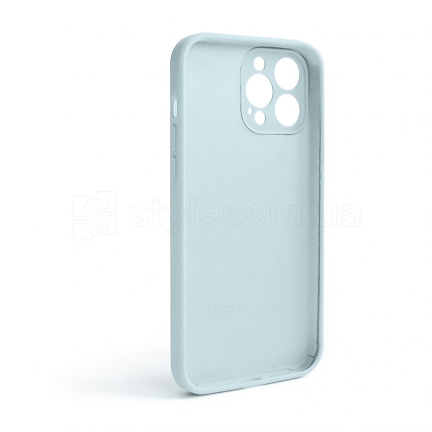 Чохол Full Silicone Case для Apple iPhone 13 Pro Max sky blue (58) закрита камера (без логотипу)