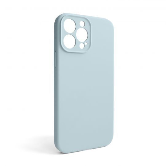 Чохол Full Silicone Case для Apple iPhone 13 Pro Max sky blue (58) закрита камера (без логотипу) - купити за 150.62 грн у Києві, Україні