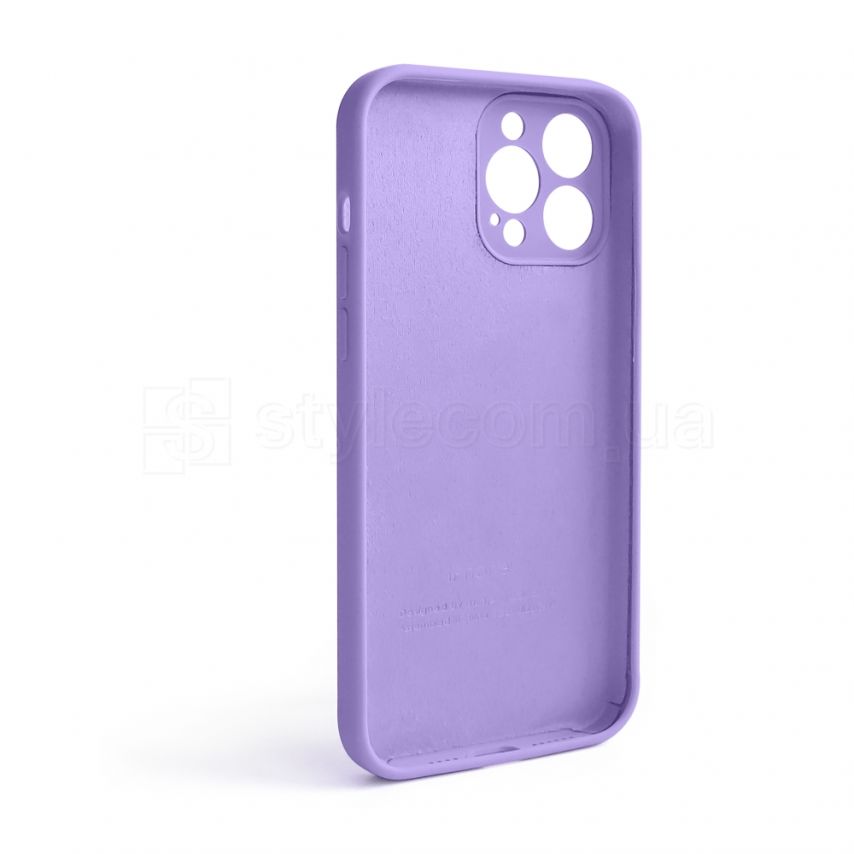 Чохол Full Silicone Case для Apple iPhone 13 Pro Max lilac (39) закрита камера (без логотипу)