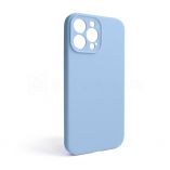 Чехол Full Silicone Case для Apple iPhone 13 Pro Max light blue (05) закрытая камера (без логотипа) - купить за 139.74 грн в Киеве, Украине