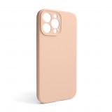 Чохол Full Silicone Case для Apple iPhone 13 Pro Max nude (19) закрита камера (без логотипу)