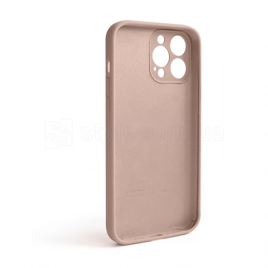 Чехол Full Silicone Case для Apple iPhone 13 Pro Max nude (19) закрытая камера (без логотипа)