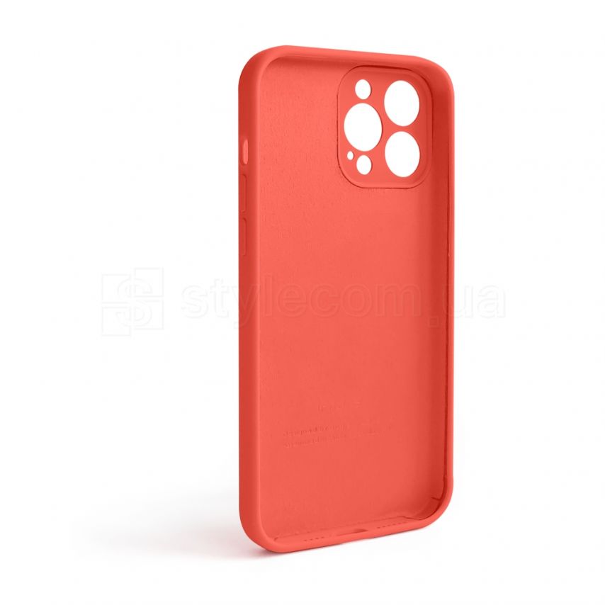 Чехол Full Silicone Case для Apple iPhone 13 Pro Max orange (13) закрытая камера (без логотипа)