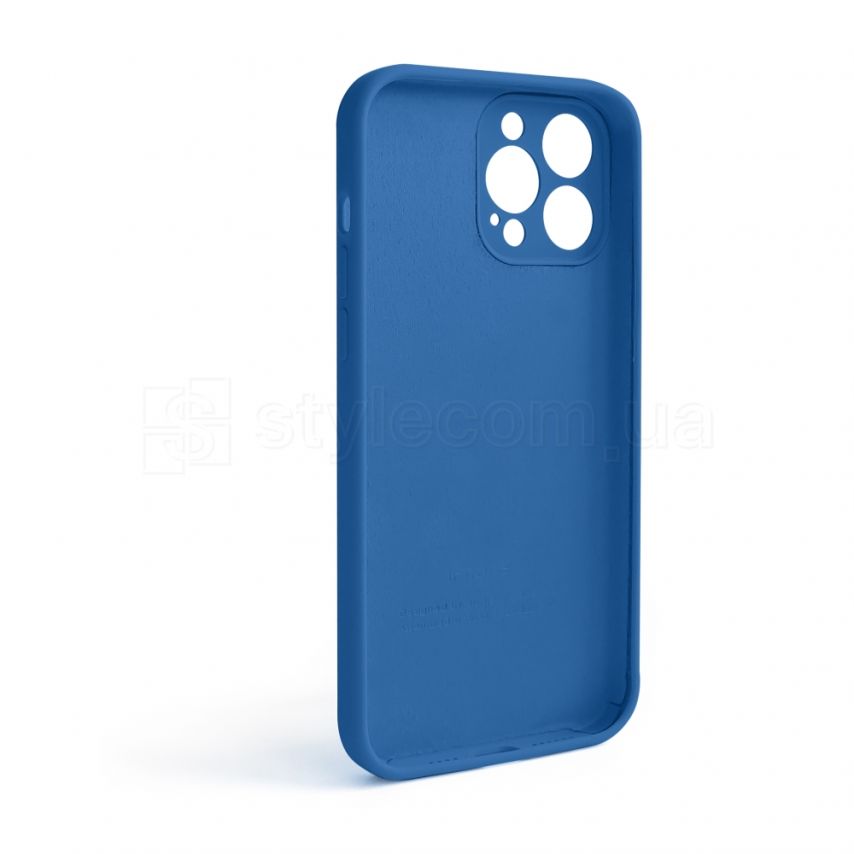Чохол Full Silicone Case для Apple iPhone 13 Pro Max royal blue (3) закрита камера (без логотипу)