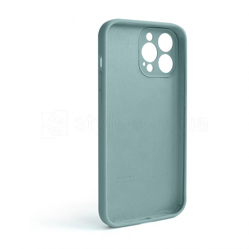 Чехол Full Silicone Case для Apple iPhone 13 Pro Max sea blue (21) закрытая камера (без логотипа)