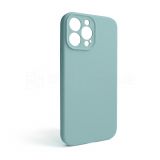 Чехол Full Silicone Case для Apple iPhone 13 Pro Max sea blue (21) закрытая камера (без логотипа)