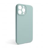 Чохол Full Silicone Case для Apple iPhone 13 Pro Max turqouise (17) закрита камера (без логотипу)