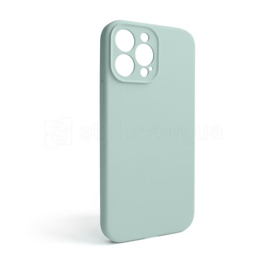 Чехол Full Silicone Case для Apple iPhone 13 Pro Max turqouise (17) закрытая камера (без логотипа)