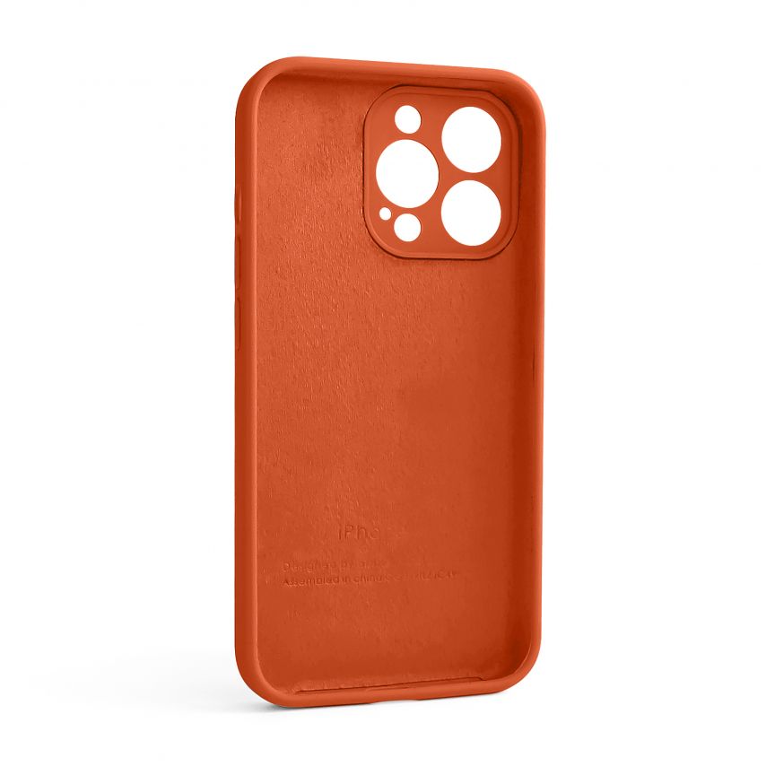 Чохол Full Silicone Case для Apple iPhone 13 Pro apricot (2) закрита камера (без логотипу)