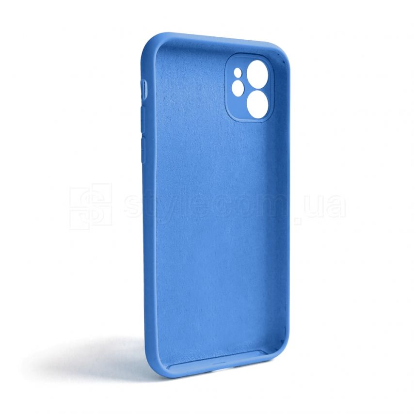 Чохол Full Silicone Case для Apple iPhone 11 royal blue (3) закрита камера (без логотипу)