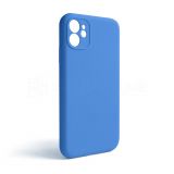 Чехол Full Silicone Case для Apple iPhone 11 royal blue (3) закрытая камера (без логотипа)