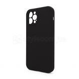 Чехол Full Silicone Case для Apple iPhone 12 Pro black (18) закрытая камера (без логотипа) - купить за 141.44 грн в Киеве, Украине