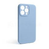 Чохол Full Silicone Case для Apple iPhone 13 Pro light blue (05) закрита камера (без логотипу)
