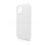Чехол Full Silicone Case для Apple iPhone 12 Pro Max white (09) закрытая камера (без логотипа) - купить за 130.56 грн в Киеве, Украине