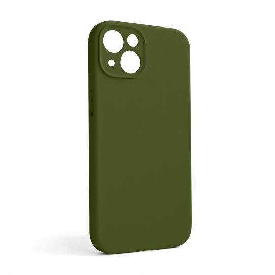 Чехол Full Silicone Case для Apple iPhone 13 army green (45) закрытая камера (без логотипа) - купить за 150.62 грн в Киеве, Украине