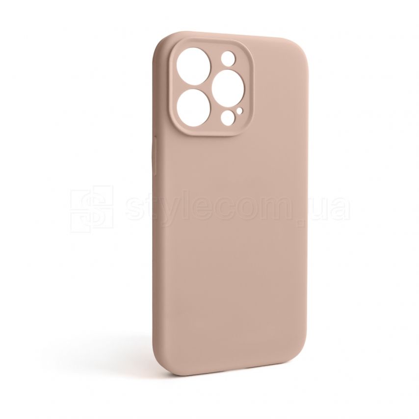 Чохол Full Silicone Case для Apple iPhone 13 Pro nude (19) закрита камера (без логотипу)