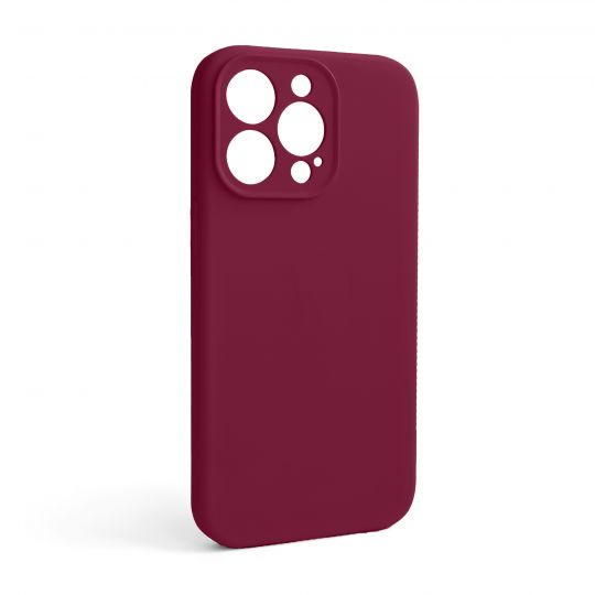 Чехол Full Silicone Case для Apple iPhone 13 Pro rose red (37) закрытая камера (без логотипа) - купить за 150.62 грн в Киеве, Украине