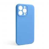 Чохол Full Silicone Case для Apple iPhone 13 Pro royal blue (03) закрита камера (без логотипу)
