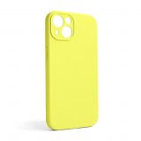 Чохол Full Silicone Case для Apple iPhone 13 flash lime (41) закрита камера (без логотипу)