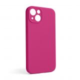 Чехол Full Silicone Case для Apple iPhone 13 dragon fruit (48) закрытая камера (без логотипа)