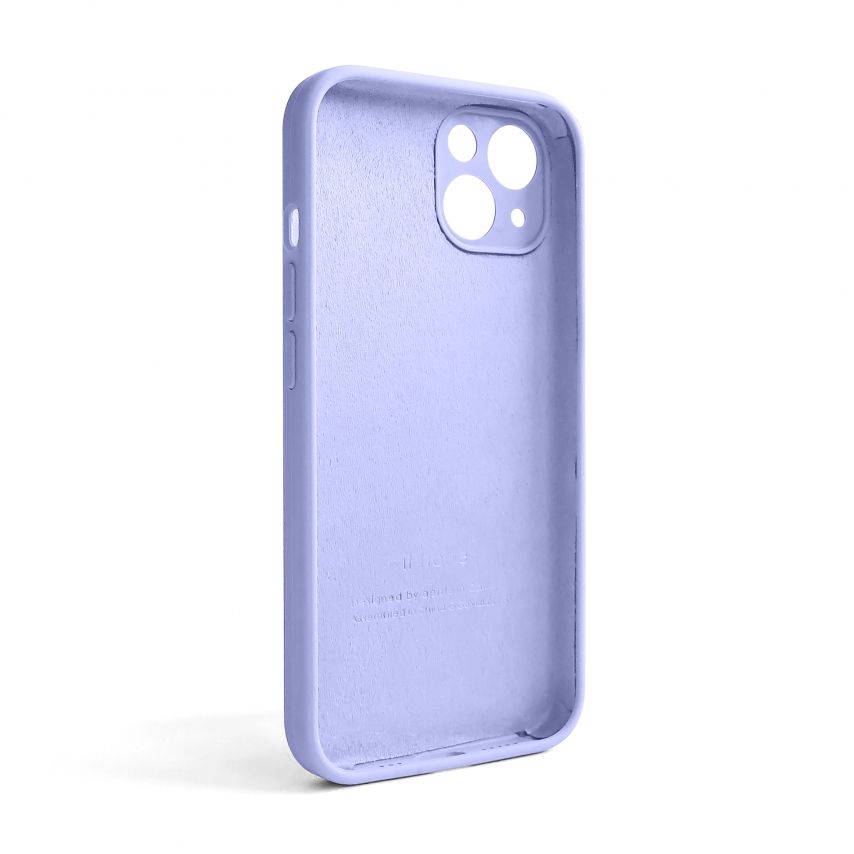 Чехол Full Silicone Case для Apple iPhone 13 lilac (39) закрытая камера (без логотипа)