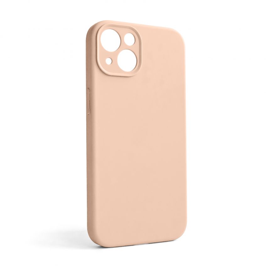 Чохол Full Silicone Case для Apple iPhone 13 nude (19) закрита камера (без логотипу)