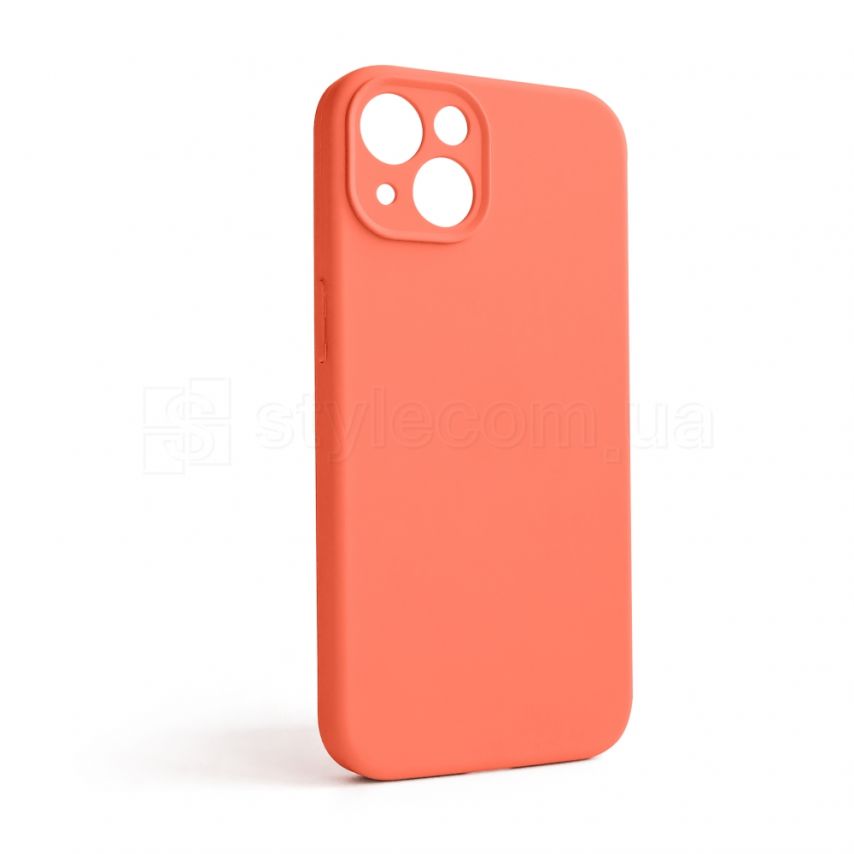 Чехол Full Silicone Case для Apple iPhone 13 Pro Max apricot (2) закрытая камера (без логотипа)