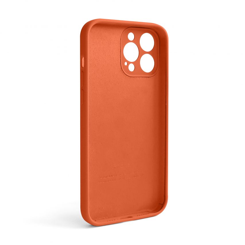 Чехол Full Silicone Case для Apple iPhone 13 Pro Max apricot (2) закрытая камера (без логотипа)