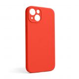 Чохол Full Silicone Case для Apple iPhone 13 orange (13) закрита камера (без логотипу)