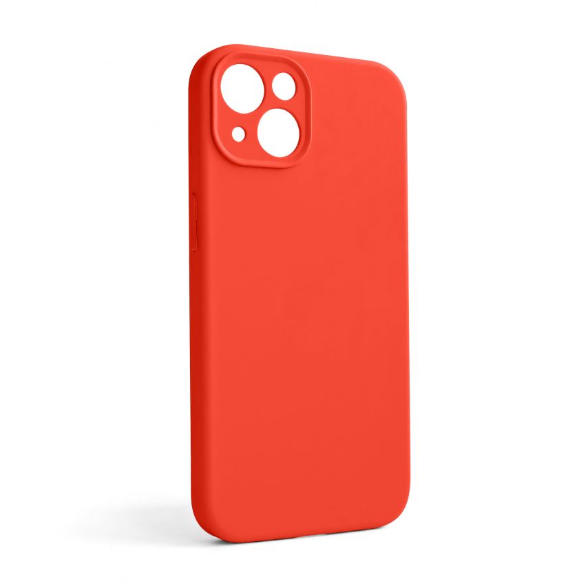 Чохол Full Silicone Case для Apple iPhone 13 orange (13) закрита камера (без логотипу)