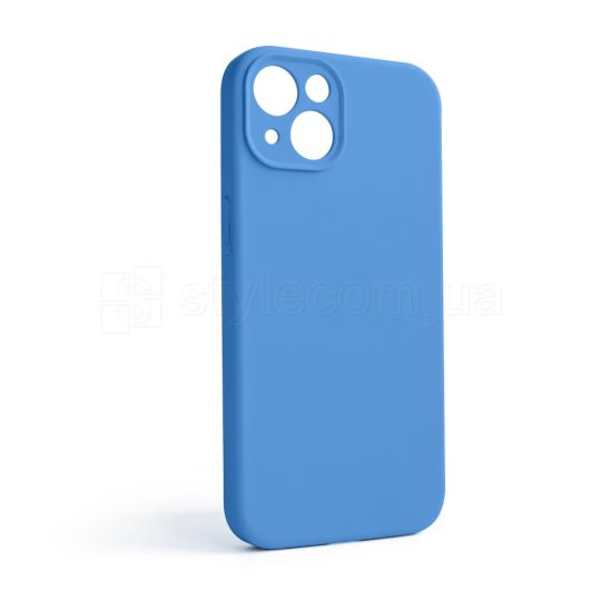 Чехол Full Silicone Case для Apple iPhone 13 royal blue (3) закрытая камера (без логотипа)