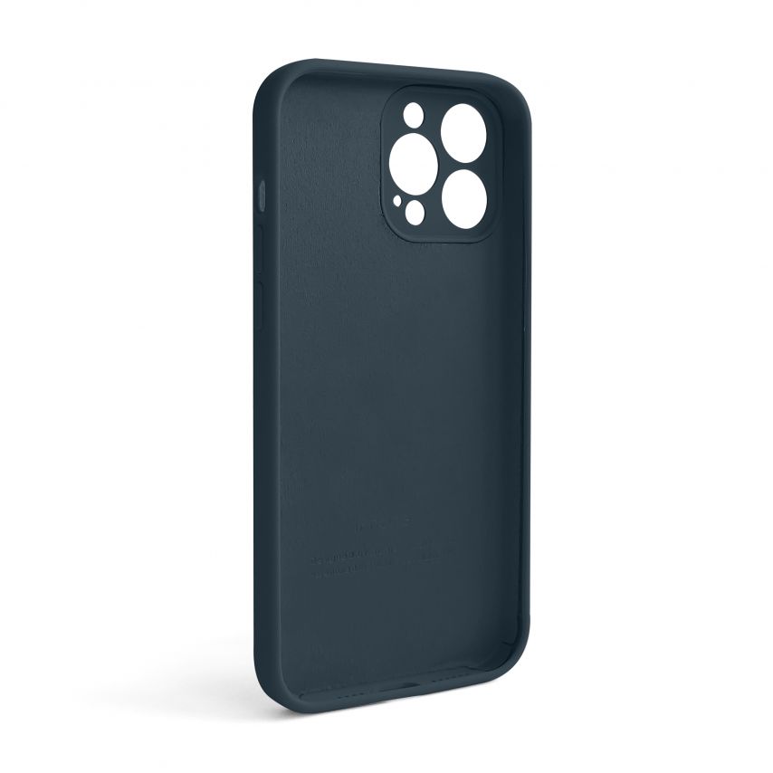 Чохол Full Silicone Case для Apple iPhone 13 Pro Max cosmos blue (46) закрита камера (без логотипу)