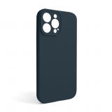 Чохол Full Silicone Case для Apple iPhone 13 Pro Max cosmos blue (46) закрита камера (без логотипу)