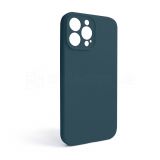 Чохол Full Silicone Case для Apple iPhone 13 Pro Max cosmos blue (46) закрита камера (без логотипу)