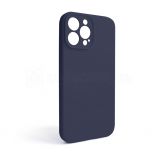 Чехол Full Silicone Case для Apple iPhone 13 Pro Max dark blue (08) закрытая камера (без логотипа) - купить за 136.00 грн в Киеве, Украине