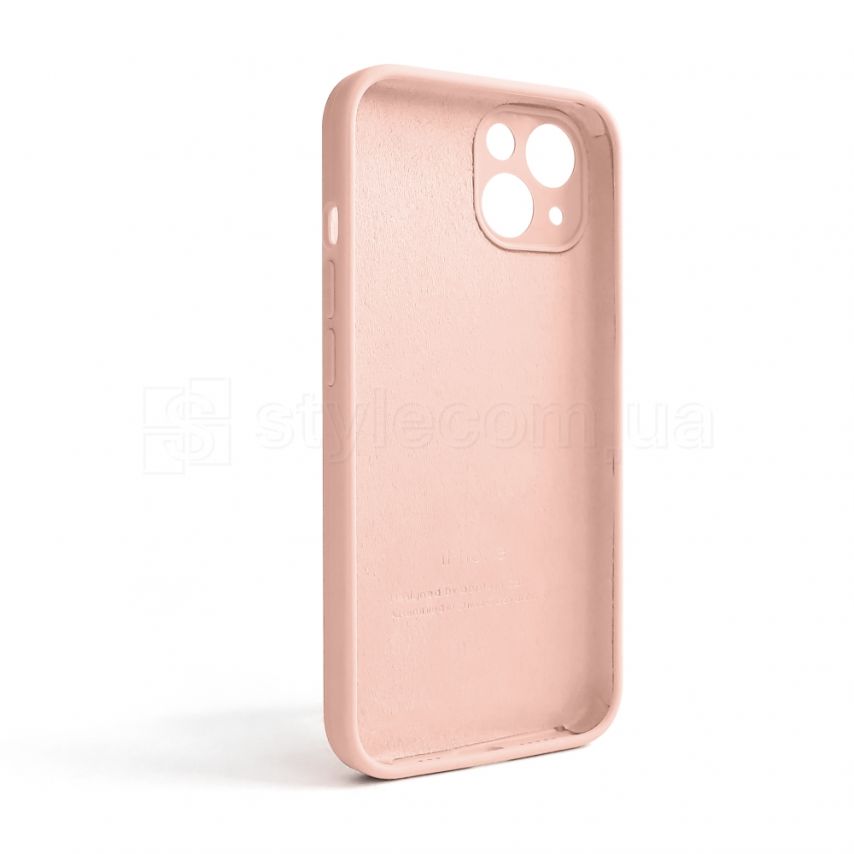 Чехол Full Silicone Case для Apple iPhone 13 Pro Max grapefruit (61) закрытая камера (без логотипа)